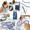 YUHENGCT Flexible Ruler, Curved Ruler, 23.6 inches (60 cm), Snake