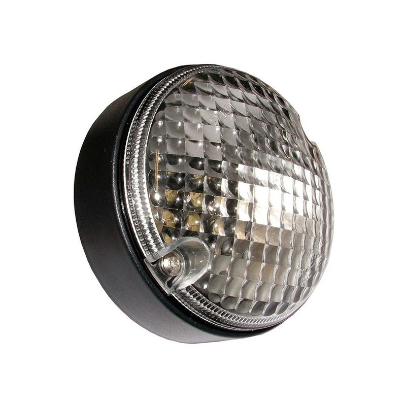 WIPAC CLEAR SINGLE REVERSE LIGHT COMPLETE 95MM COMPATIBLE WITH LAND