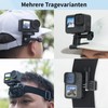 CLKE 2-in-1 Headband Holder with Cap Clip, Head Mount for