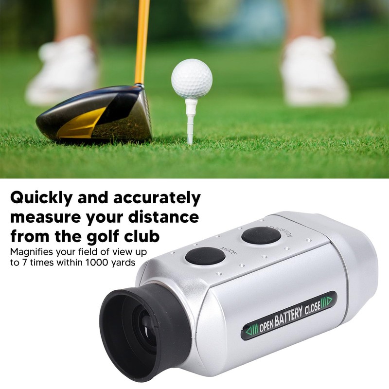 Pyhodi Range Finder Golf, Golf Rangefinder 7X Ampliación, Medición Precisa,