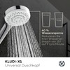 KLUDI -X1 Universal Shower Head Water-Saving Option, Shower Head with