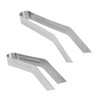 2pcs Stainless Steel Gardening Plants Transplant Tong Plant Remove Transplant
