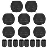 PATIKIL 0.59 Inch Chair Feet Replacement, 8 Pack TPE Outdoor