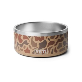 YETI YETI Boomer 8, Stainless Steel, Non-Slip Dog Bowl, Holds 64 Ounces, Wetlands Camo
