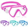 JATEKA Swimming Goggles Set for Children 4-12 Years Pink