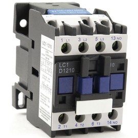 Yuco YC-LC1D1210-2 Replacement Contactor for Telemecanique LC1-D Series 600V 3 Phase 3 Pole 120V AC Coil