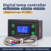 Aswalling Tuya WiFi High Temperature Controller Digital Programmable Thermostat K-Type