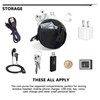 ZACAGO Coin Pouch for Men Tactical Belt Pouch Key Pouch