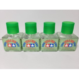 4 Pack 87038 Extra Thin Cement Plastic Model Glue 40 ml Modeling TAM87038 Includes CHICAGOLAND RC Coupon
