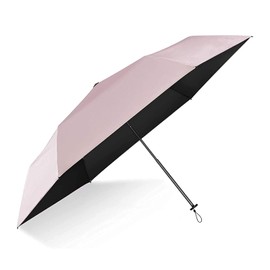 折りたたみ傘 日傘 UVカット100％遮光 傘 日傘 折りたたみ 軽量 手動開閉 折り畳み傘 UVカット 遮熱 紫外線遮断 6本骨 コンパクト 傘 携帯便利 メンズ レディース (ピンク)
