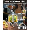 WantJoin Beverage Dispenser With Stand - 3.2 Gallon Drink Dispenser