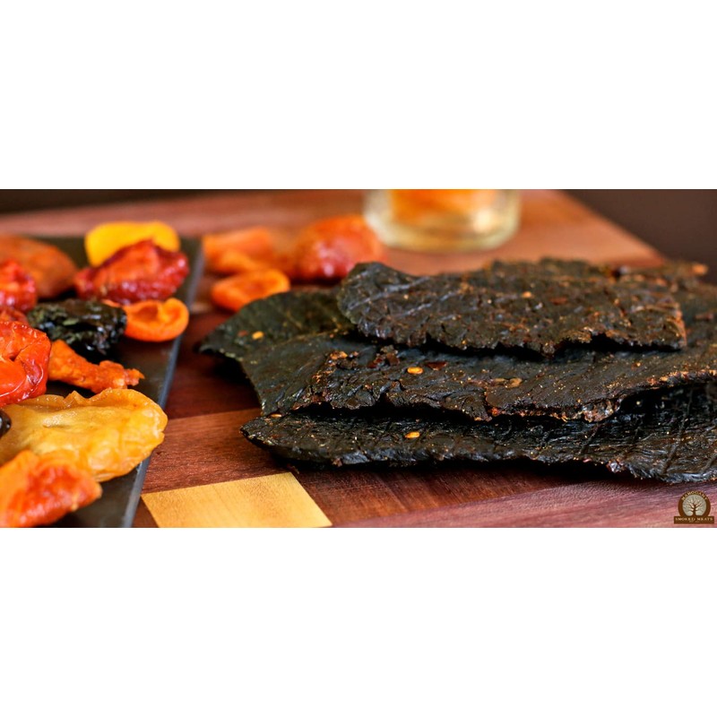 Mahogany Smoked Meats: Habanero Buffalo Jerky - 8oz