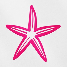 Transparent Decal Stickers of Ornamental Starfish (Pink) Premium Waterproof Vinyl Decal Stickers for Laptop Phone Accessory Helmet Car Window Mug Tuber Cup Door Wall Decoration ANDSKUS510212PI080322