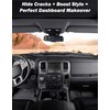 JOYTUTUS Dash Cover Dashboard Cover Mat Compatible with 2010-2018 Ram