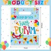 Sayglossy Sayglossy 200 Pcs Purim Treat Bags 7 x 9.5