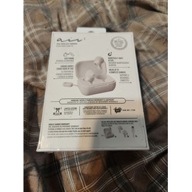 Air 1 True Wireless Metal Earbuds Airbuds Bluetooth with Charging Case White