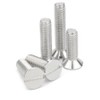 CONPHERON Countersunk Screws Stainless Steel Countersunk Head Slotted Machine Screws