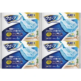 【まとめ買い】Wave Handy Wiper Cleaning Replacement Sheets, 8 Sheets x 4 Packs