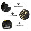 Totority 1Pc Durable Baseball Glove Softball Glove Yellow Black for
