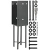 Wocepu 2 Pack Heavy Duty Stainless Steels U-Shape 4"x4"(Actually 4"x4")
