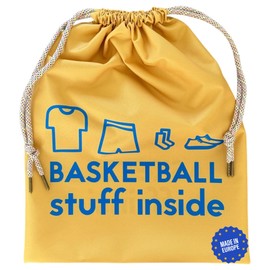 KEPI - Gym Bag, Waterproof, Sports Bag, Large, Ecological Bag for Shoes and Sportswear, Recycled Material, Gym Bag for Men and Women, Basketball