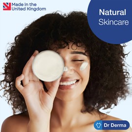 Dr Derma Beef Tallow Skin Care, Organic Grass Fed Beef Tallow, Moisturiser, Face Cream & Body Cream, Natural Tallow Face Cream/Body Moisturiser Made in The United Kingdom 100g