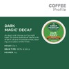 Green Mountain Coffee, Dark Magic Decaf, Single-Serve Keurig K-Cup Pods,