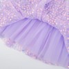 KEREDA Toddler Girls Layered Tutu Skirt Sparkling Sequin Tulle Dance