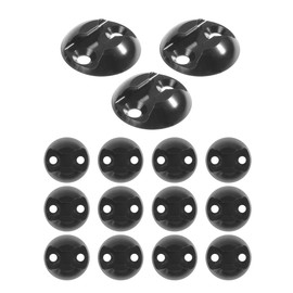 Flaconi Pack of 15 airline rail lashing plate, lashing point, airline rail lashing point, suitable for securing cargo or equipment on planes, motorhomes, vans