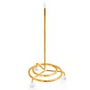 New Star Foodservice 23770 Brass Plated Check Spindle Holder for