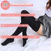 FULL CHECK 120 Denier High Quality Velvety Tie High Stockings,