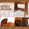 Solid Wood Saddle Rack, Horse Saddle for Western Saddle and