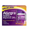 Allegra Adult 24 Hour Allergy Tablets, 180Mg, (70 Tablets) JaQle