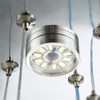 diisunbihuo Modern Crystal Chandelier 7.9 Inches Led Ceiling Light Mini