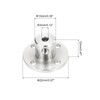 sourcing map 1 Pcs 3mm Flange Coupling Connector Rigid Guide