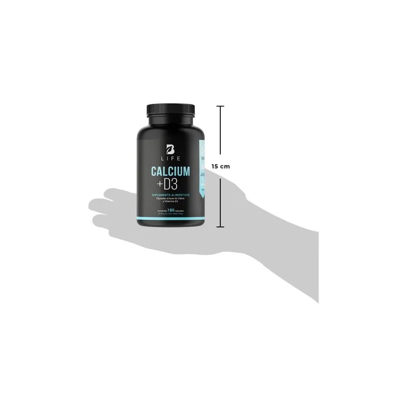 Calcio 600mg + D3 400 Ui De 180 Cápsulas B