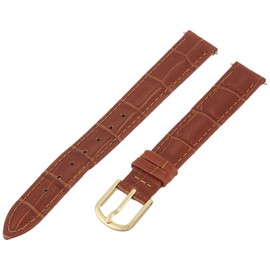 Voguestrap TX45313HN Allstrap 13mm Honey Regular-Length Tile Crocodile Calf Watchband