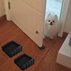 Two-Way Door Stoppers, Doorstop Wedge, Small Size Cube Rubber Door