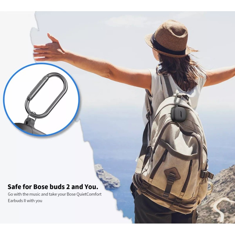 Estuchelandia Funda Silicona Para Bose Quietcomfort Ii 2022 Ultra 2023