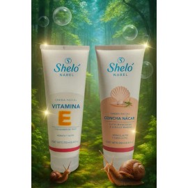 Crema Concha Nacar Y Crema De Vitamina E Shelo Nabel +regalo