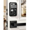 Zowill Keyless Entry Door Lock with 2 Lever Handles, Zowill