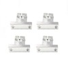 4pcs SK30 Linear Rail Support 30mm Aluminum Alloy Linear Motion