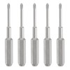 sourcing map 5pcs PH000 Phillips Screwdriver Bit 5/32" Hex Shank