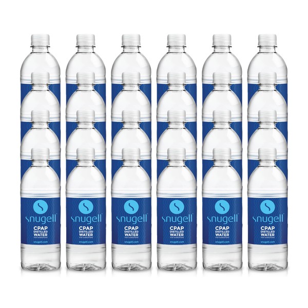 Snugell Snugell Distilled Water for CPAP Machines, Travel Size Bottles