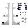 Auto Speed Performance Chrome Spark Plug Wire Divider Linear Separators