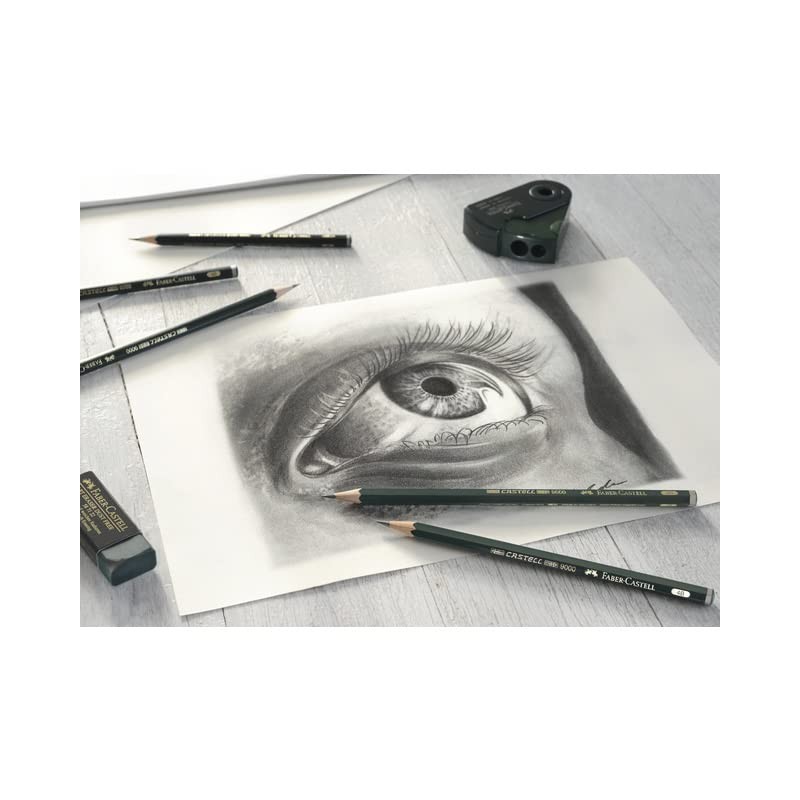 Faber-Castell 119010 Graphite Pencil – Graphite F Pencil F 1Pièce