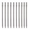 Bestgle 10pcs 1/4 Inch Shank 150mm Long Magnetic Square Head
