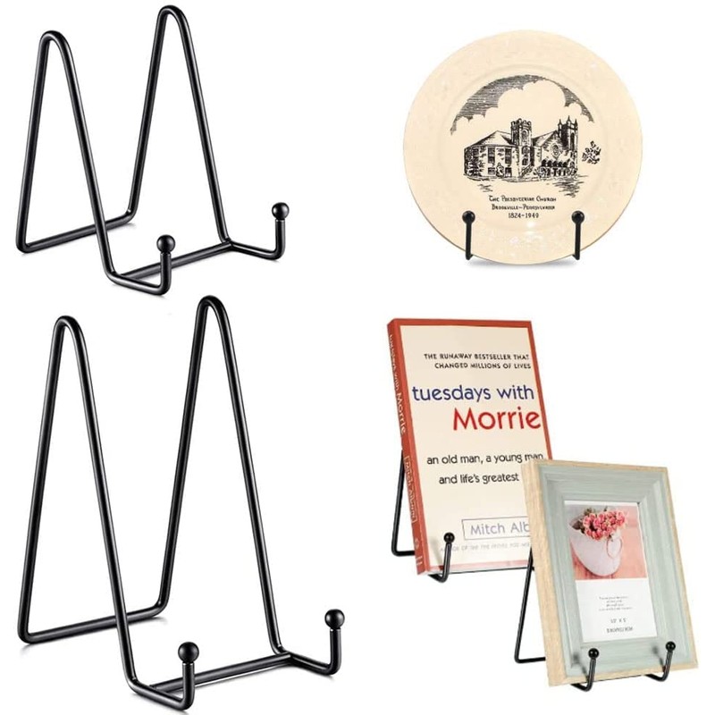 6 Inch Plate Stands For Display, 3 Packs Plate Holder