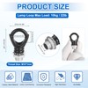 sourcing map Eye Nut 22lb Max Load M10 Thread Ring