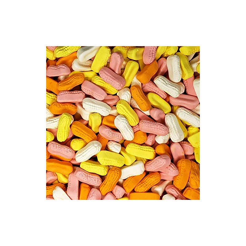 Candy Retailer Assorted Circus Peanuts Marshmallow Candy 1 Lb.